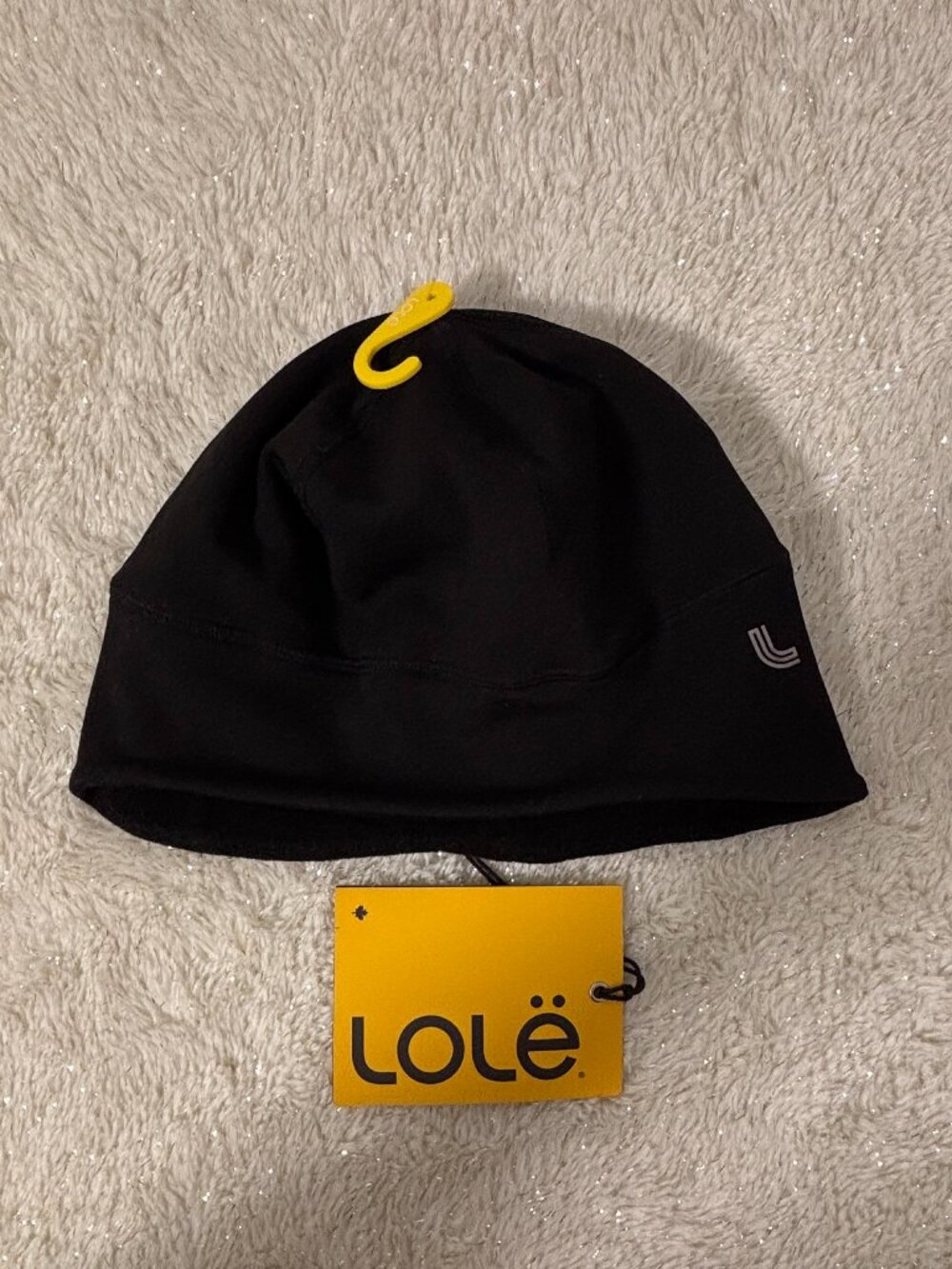 NWT LOLE Black Beanie